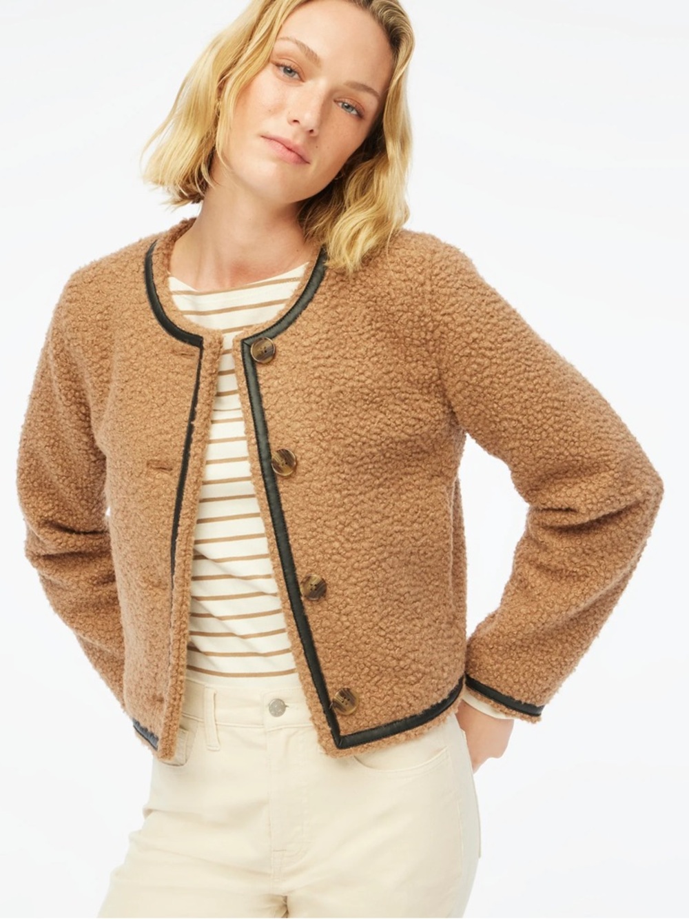 J. Crew Sherpa lady jacket